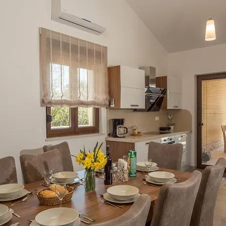 Modern With Pool, Sea View, Near The Sea And The - By Traveler Tourist Agency Krk Id 2168 Villa Pinezići