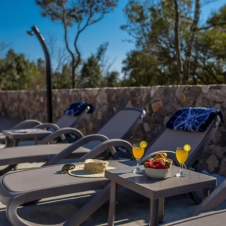 Modern With Pool, Sea View, Near The Sea And The - By Traveler Tourist Agency Krk Id 2168 * Pinezići
