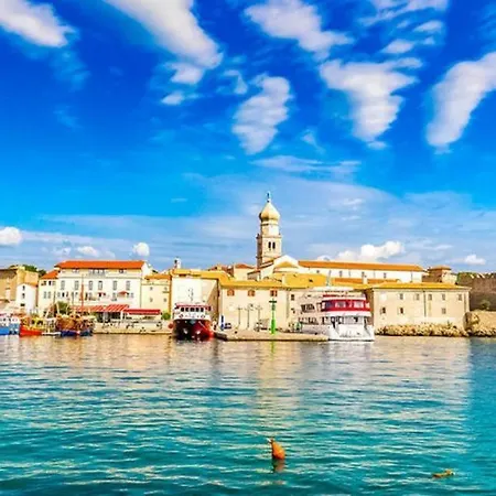 Βίλα Modern With Pool, Sea View, Near The Sea And The - By Traveler Tourist Agency Krk Id 2168